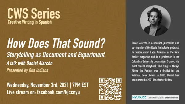 image from CWS Online Series | How Does That Sound? Storytelling as a Document and Experiment