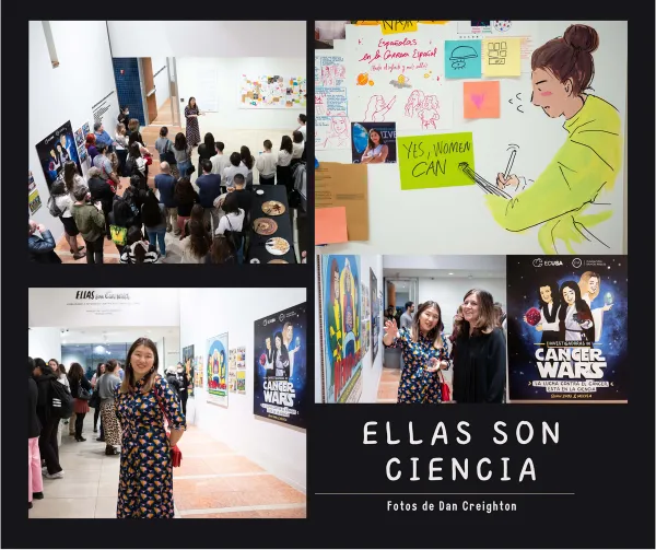 image from Highlights from the opening of our exhibit "Ellas son Ciencia"