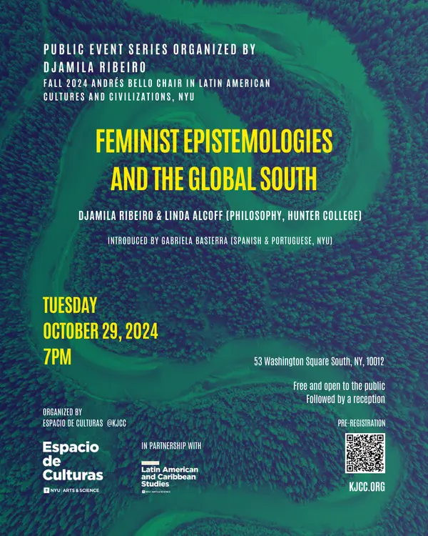 image from Join us for a conversation with Linda Alcoff about Feminist Epistemologies and the Global South