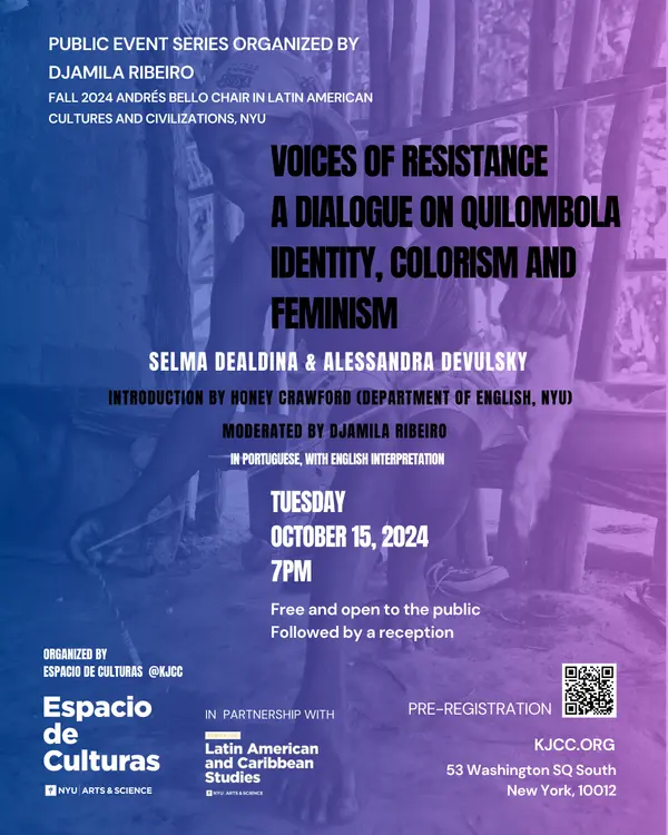 image from Voices of Resistance: A Dialogue on Quilombola Identity, Colorism and Feminism.