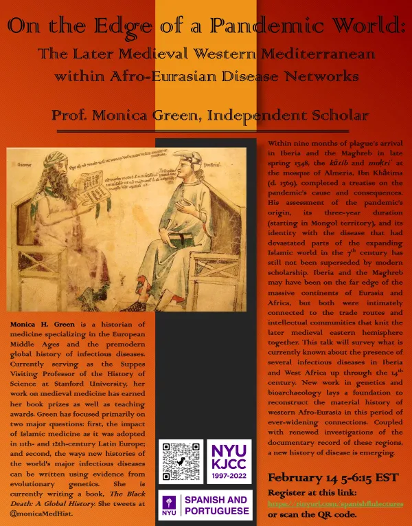 image from On the Edge of a Pandemic World: The Later Medieval Western Mediterranean within Afro-Eurasian Disease Networks | Professor Monica Green, Independent Scholar